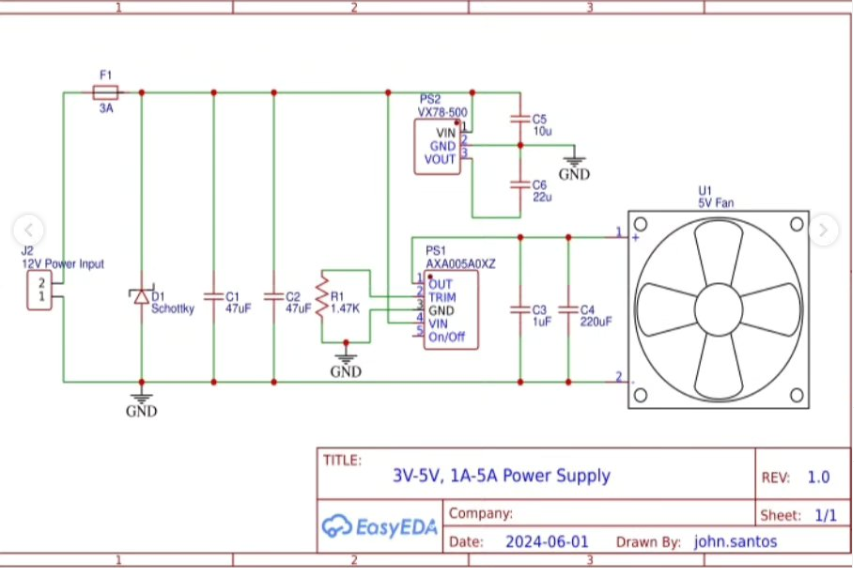 Power Supply Schematic